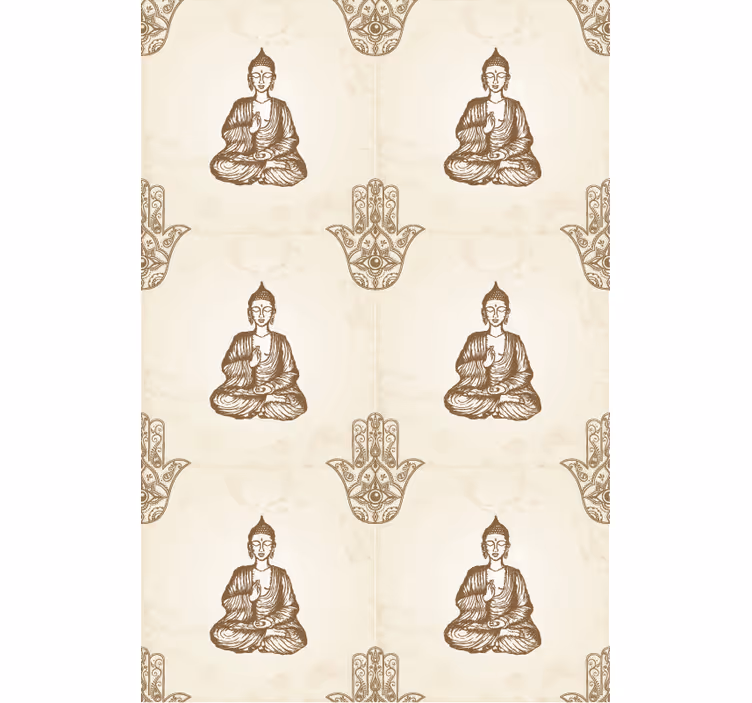 Buddha hamsa kéz szimbólum zen Sávroló - TenStickers