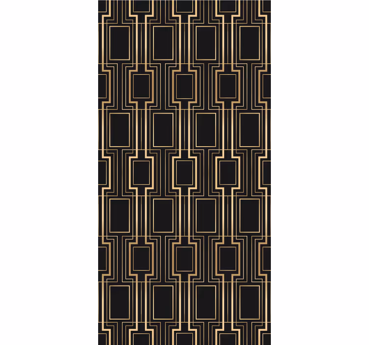Geometrikus vonal motívum Redőnyök elegáns - TenStickers