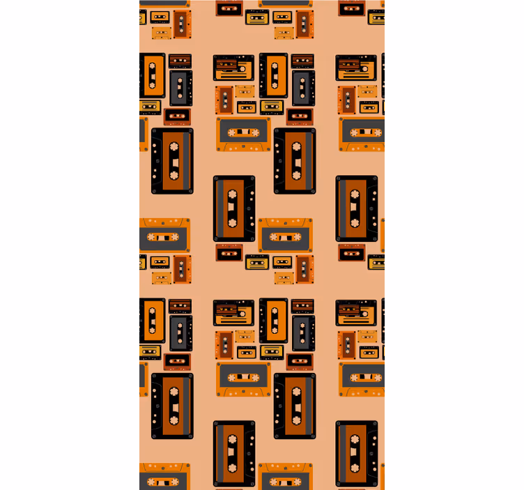 Retro kazettás szalagok Redőnyök több évjáratú - TenStickers