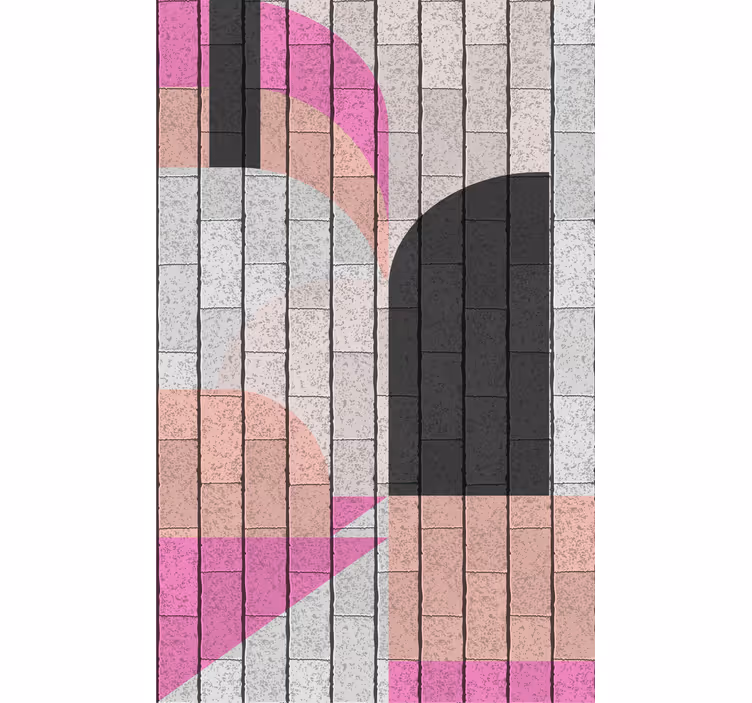 Geometriai építészeti minta Redőnyök modern - TenStickers