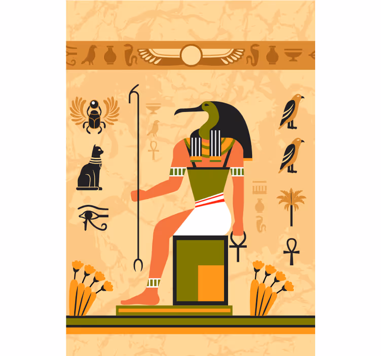 Egyiptomi holdisten eredeti roló - TenStickers