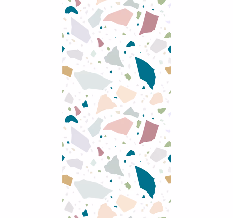 Mediterrán terrazzo textúra minta Sávroló - TenStickers