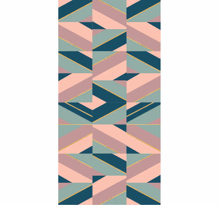 Absztrakt geometriai motívum Redőnyök modern - TenStickers