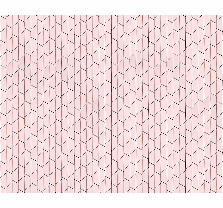 Kawaii stílusú rózsaszín átlós textúra Sávroló - TenStickers