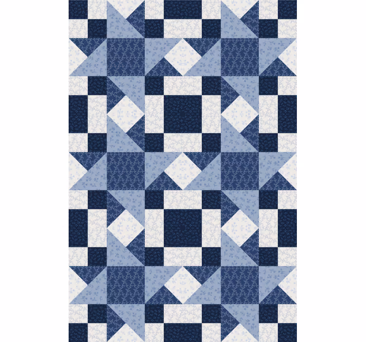 Patchwork geometriai minták Redőnyök textúra és a minta - TenStickers