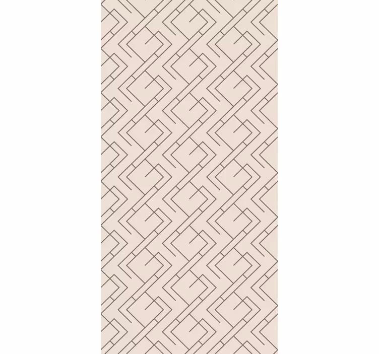 Modern redőnyök geometrikus vonalmintával - TenStickers
