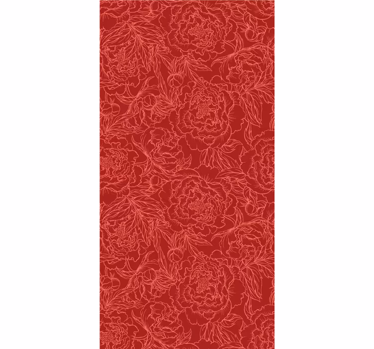 Elegáns virágkompozíciók Redőnyök Virágos - TenStickers