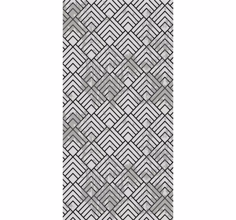 Geometrikus elrendezési stílus Redőnyök modern - TenStickers
