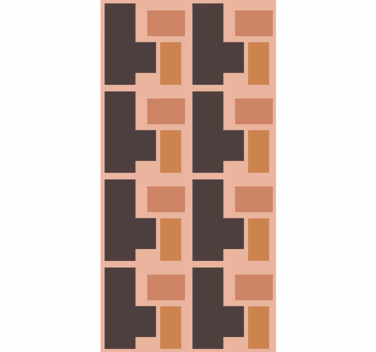 Geometriai alakú minta Redőnyök modern - TenStickers