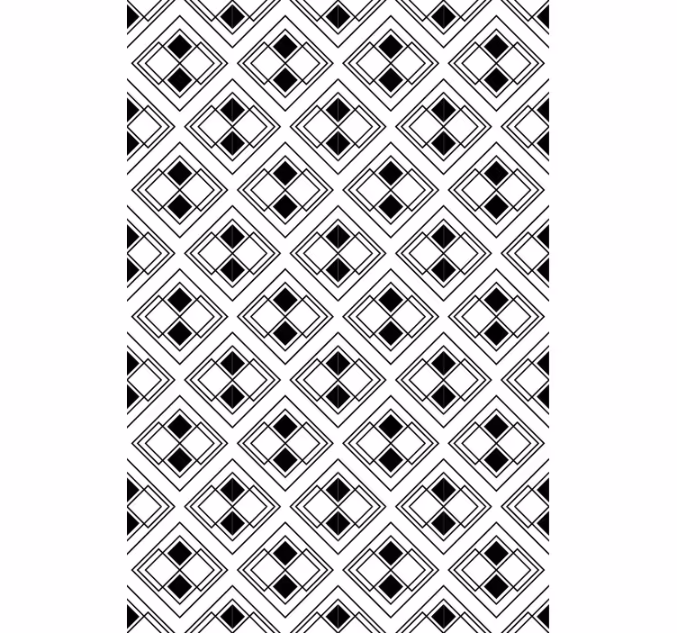 Elegáns geometrikus mintás modern Sávroló - TenStickers