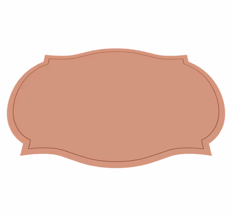 Címke alakú Egyéb asztalterítők - TenStickers