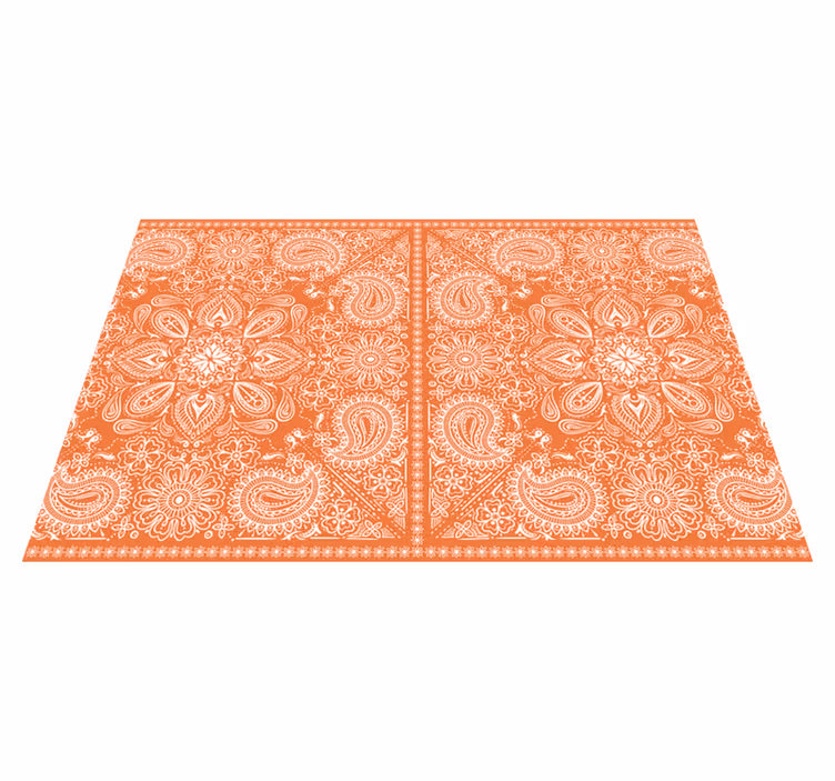 Paisley cserép paisley teríték - TenStickers