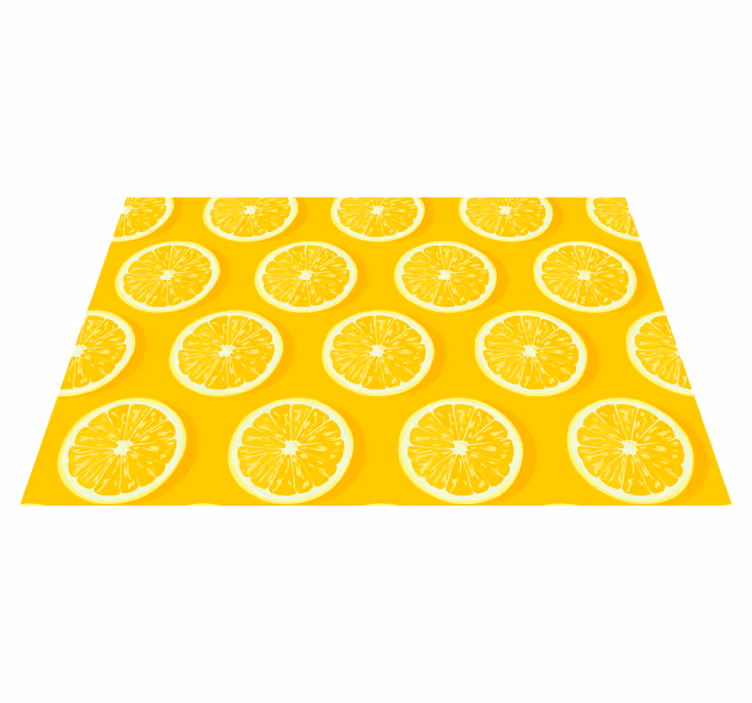Szeletelt citrom citrusfélék - TenStickers