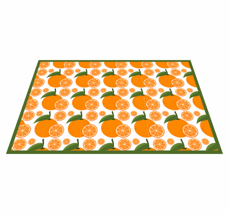 Eredeti tányéralátétek citrus szeleteléshez - TenStickers