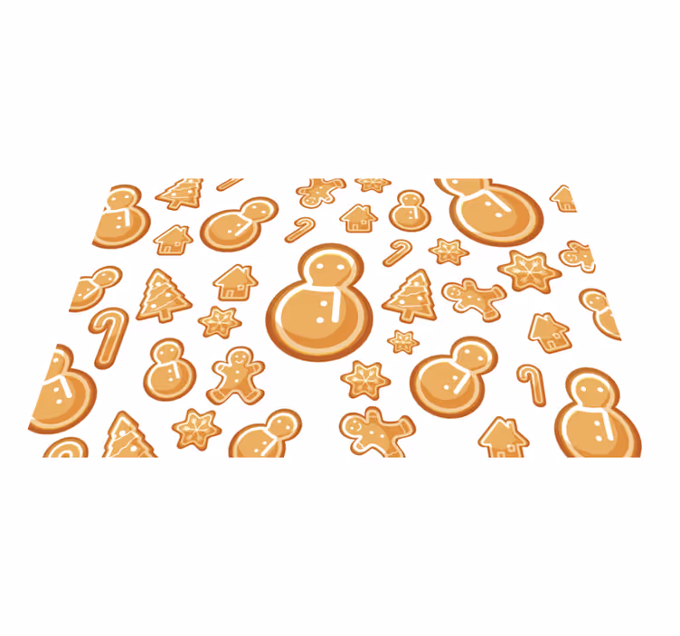 ünnepi ünnepi formák tányéralátétek karácsony - TenStickers