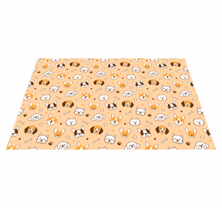 Cuki Állatfejek tányéralátétek gyermekeknek - TenStickers