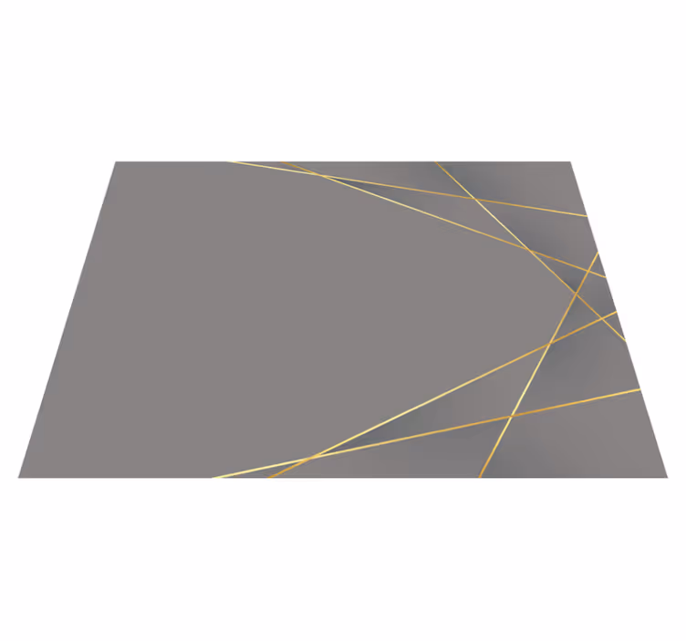 Szürke tónusú geometriai formák elegáns teríték - TenStickers
