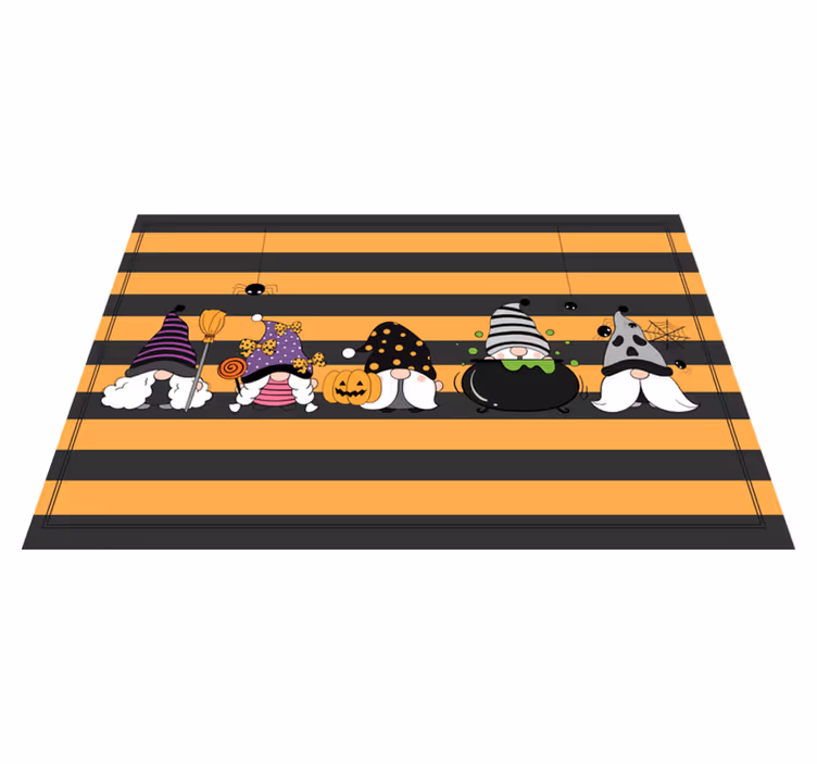 Tányéralátétek halloween tündérkalapok - TenStickers