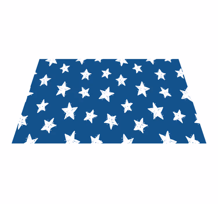 Csillagmintás háttér - tányéralátétek eredeti - TenStickers