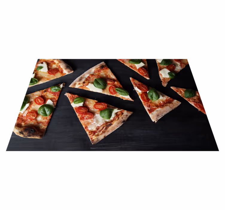 Szeletelt pizza tálcák Éttermekhez - TenStickers