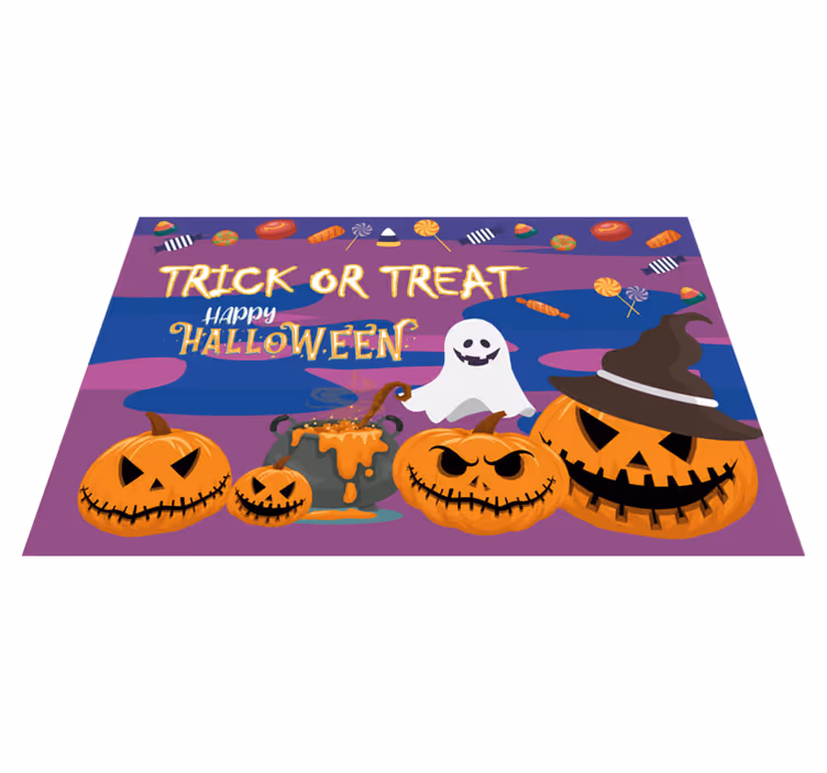Trükkös finomság tányéralátétek halloween - TenStickers