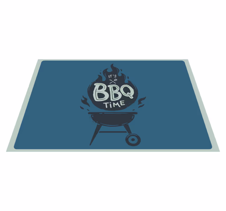 Grill idő lángok - tányéralátétek idézetek - TenStickers