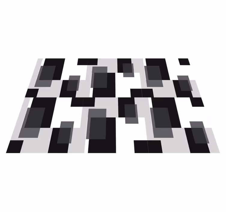 Modern tányéralátétek kortárs geometrikus mintával - TenStickers