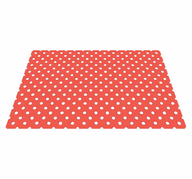 Polka dot motívum tányéralátétek eredeti - TenStickers