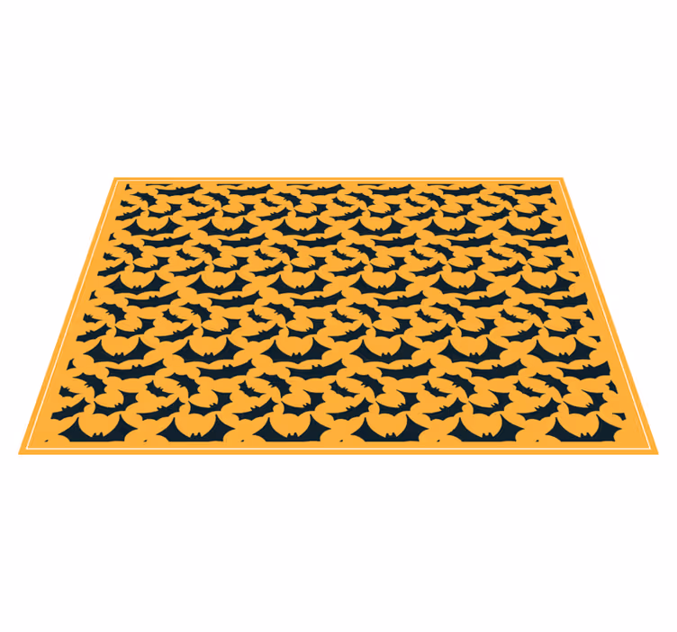 Denevérmintás tányéralátétek halloween - TenStickers