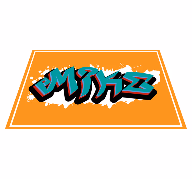 Vad stílusú király graffiti személyre szabott alátétek - TenStickers