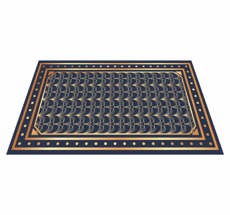 Modern tányéralátétek elegáns geometrikus mintával - TenStickers