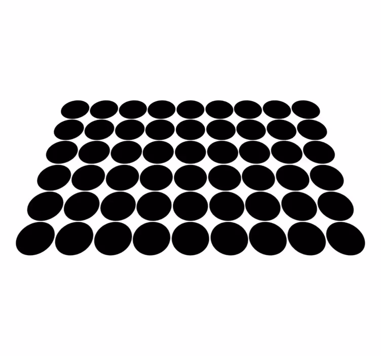 Absztrakt körminta tányéralátétek struktúra - TenStickers