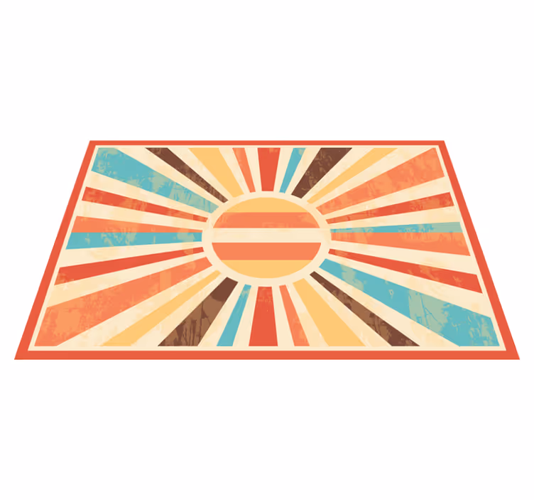 Vibráló napfény motívum - modern tányéralátétek - TenStickers
