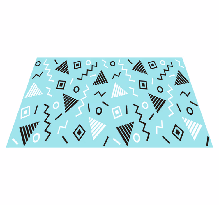 Modern tányéralátétek - geometrikus minták kollekciója - TenStickers
