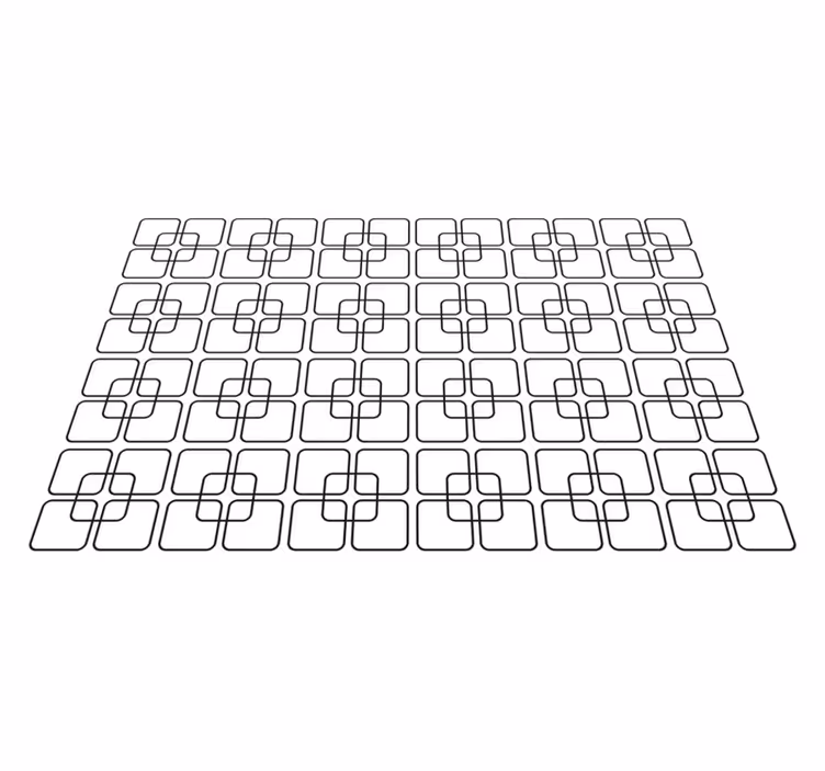 Geometrikus mintázat tányéralátétek struktúra - TenStickers