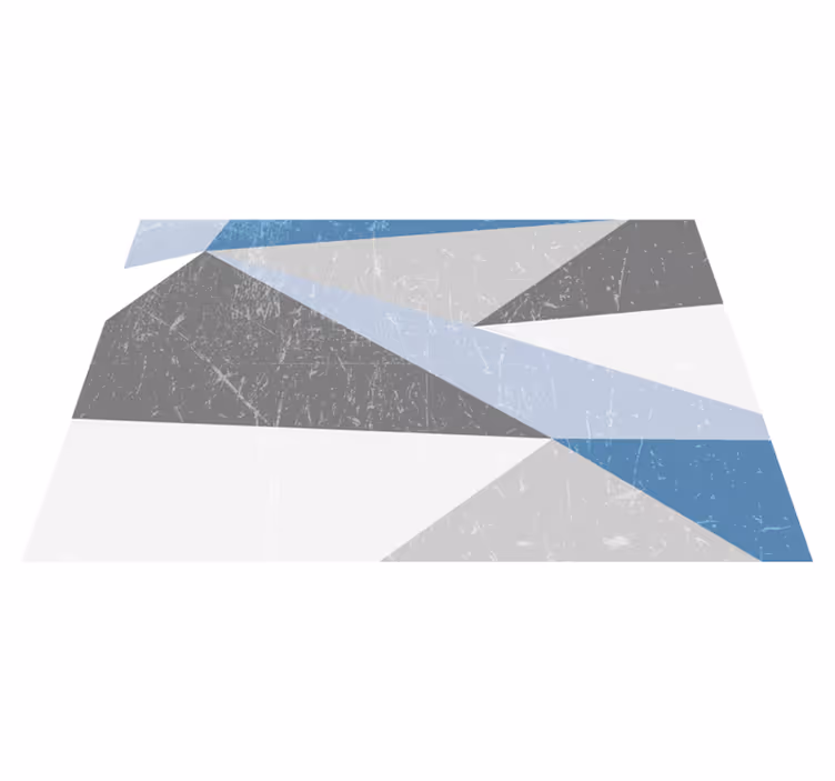 Modern tányéralátétek geometrikus szögletes mintákkal - TenStickers