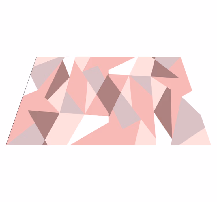 Geometriai formák háttér tányéralátétek modern - TenStickers