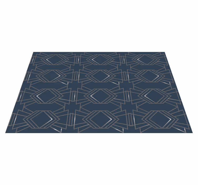 Elegáns geometrikus elem tányéralátétek modern - TenStickers