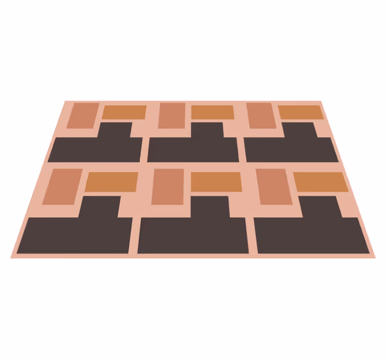 Absztrakt geometrikus elrendezés tányéralátétek modern - TenStickers
