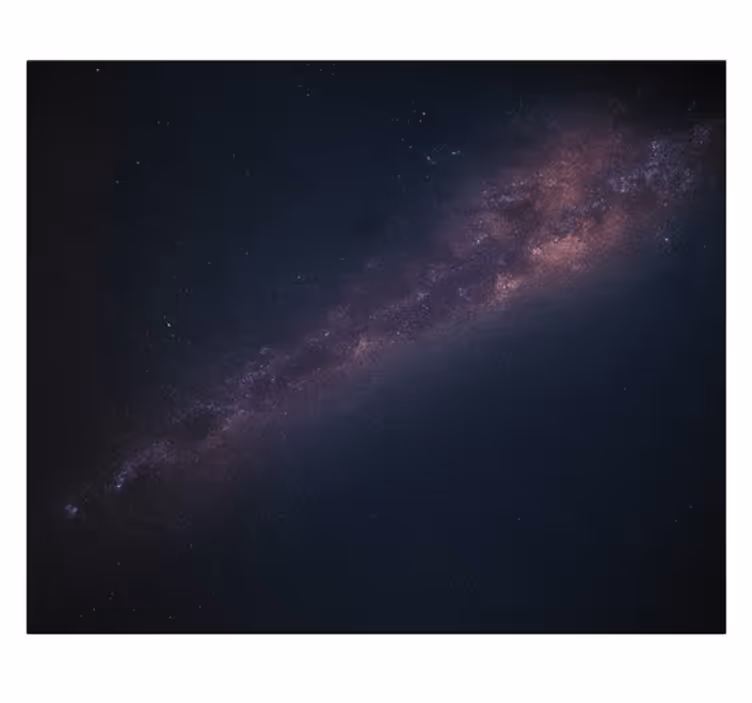 Galaxis csillagokkal Falfestmény tini hálószoba - TenStickers