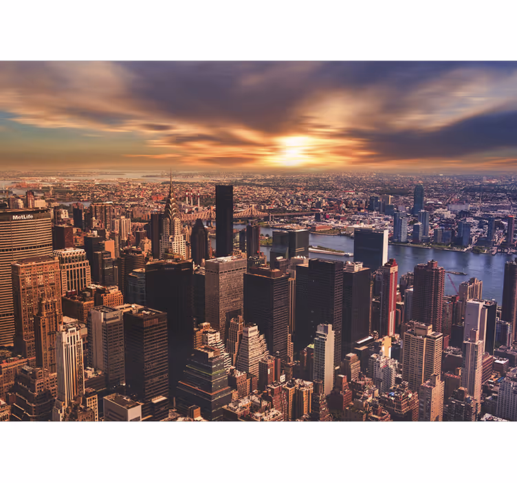 Reggel new york-i falfestményen - TenStickers