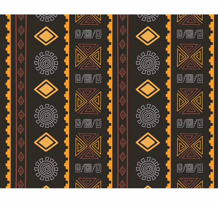 Afrikai stílusú falfestmények dél-afrikai törzsi - TenStickers