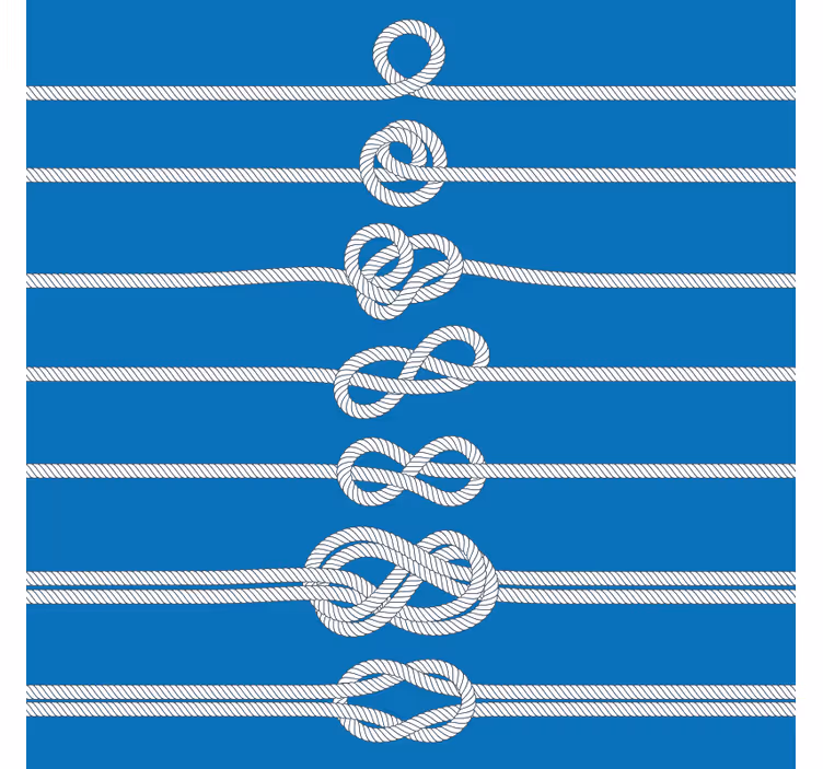 Kék falfestmények - meztelen tengerészek - TenStickers