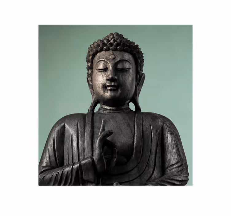 Buddha falfestmények szobor - TenStickers