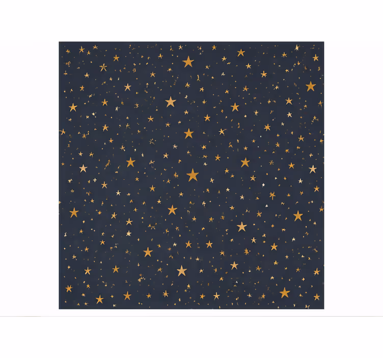 Csillagok tér falfestmény - TenStickers
