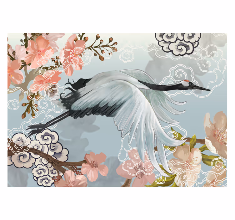 Blossom daru fotó falfestmény - TenStickers