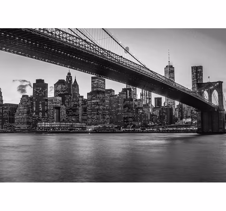 Brooklyni híd városi táj new york falfestmények - TenStickers