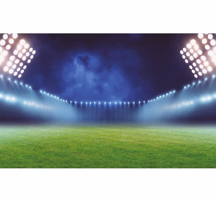 Stadion fényei éjszaka Városi falfestmény - TenStickers