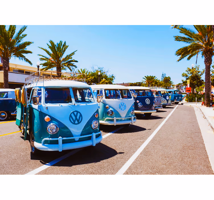 Vintage combi vintage falfestmény - TenStickers
