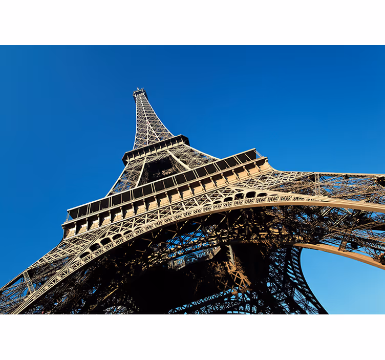 Eiffel-torony kilátópont Párizsi falfestmények - TenStickers